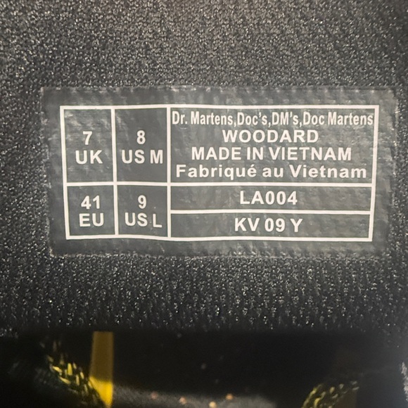 Dr. Martens Womens Woodard Boot - Picture 5 of 5